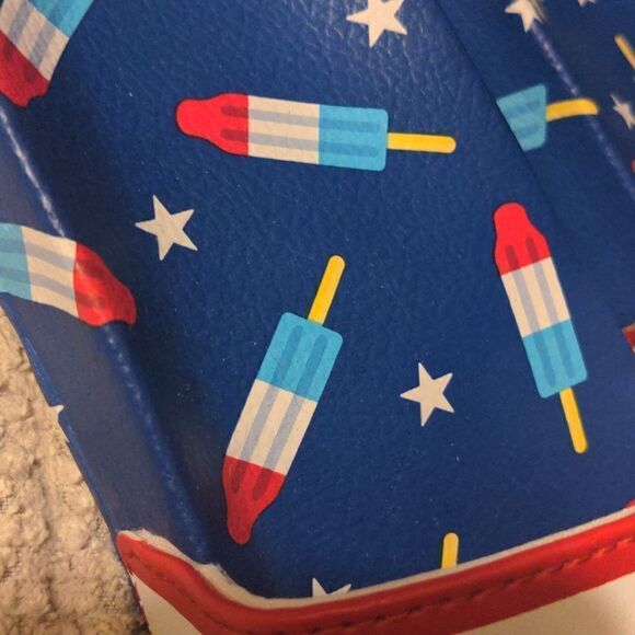 Claire's Chill Out red white and blue popsicle sandal slides NWT - Picture 7 of 8